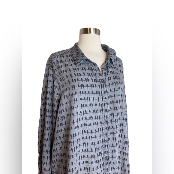 Jane and Delancey Tops Jane And Delancy Womens Plus Size Birds On A